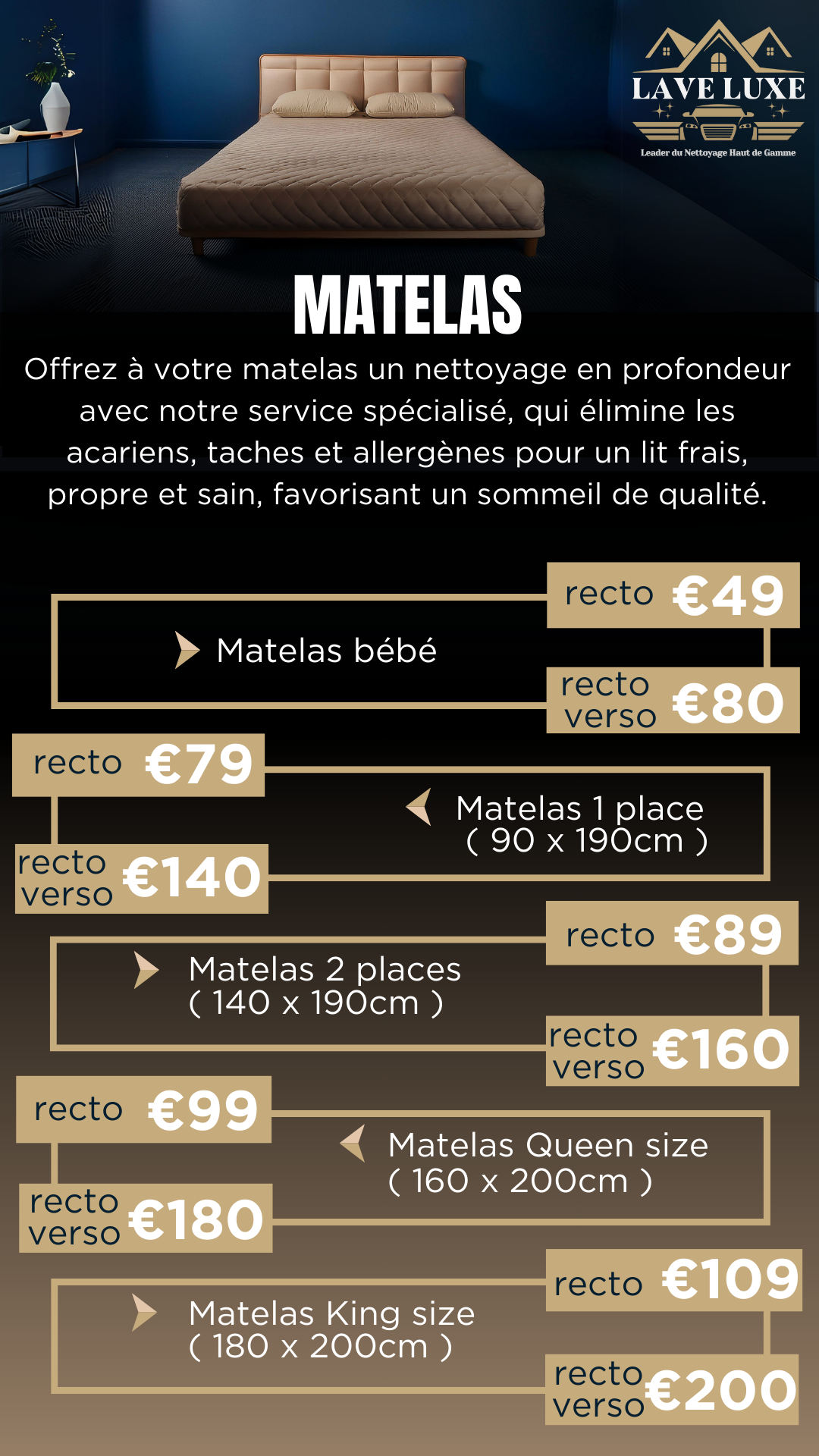 Confort et hygiène assurés